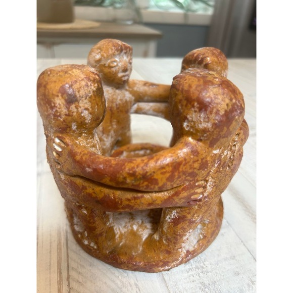 Vintage Mexico Aztec circle‎ of life candle holder. - Picture 8 of 8